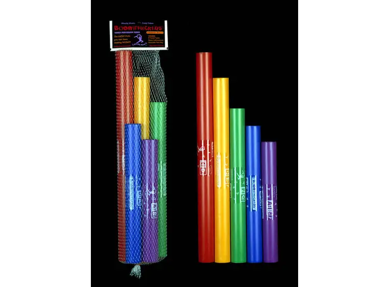 Boomwhackers BW-CG Kromatisk tilleggs-kit (5 rør) 